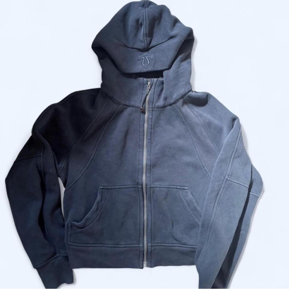lululemon athletica Navy Blue Hoodie Jacket